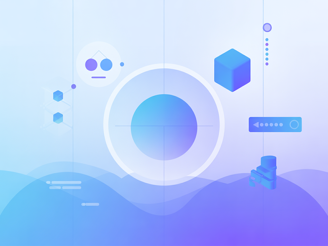 Minimalist illustration of AI verification and confidence scoring