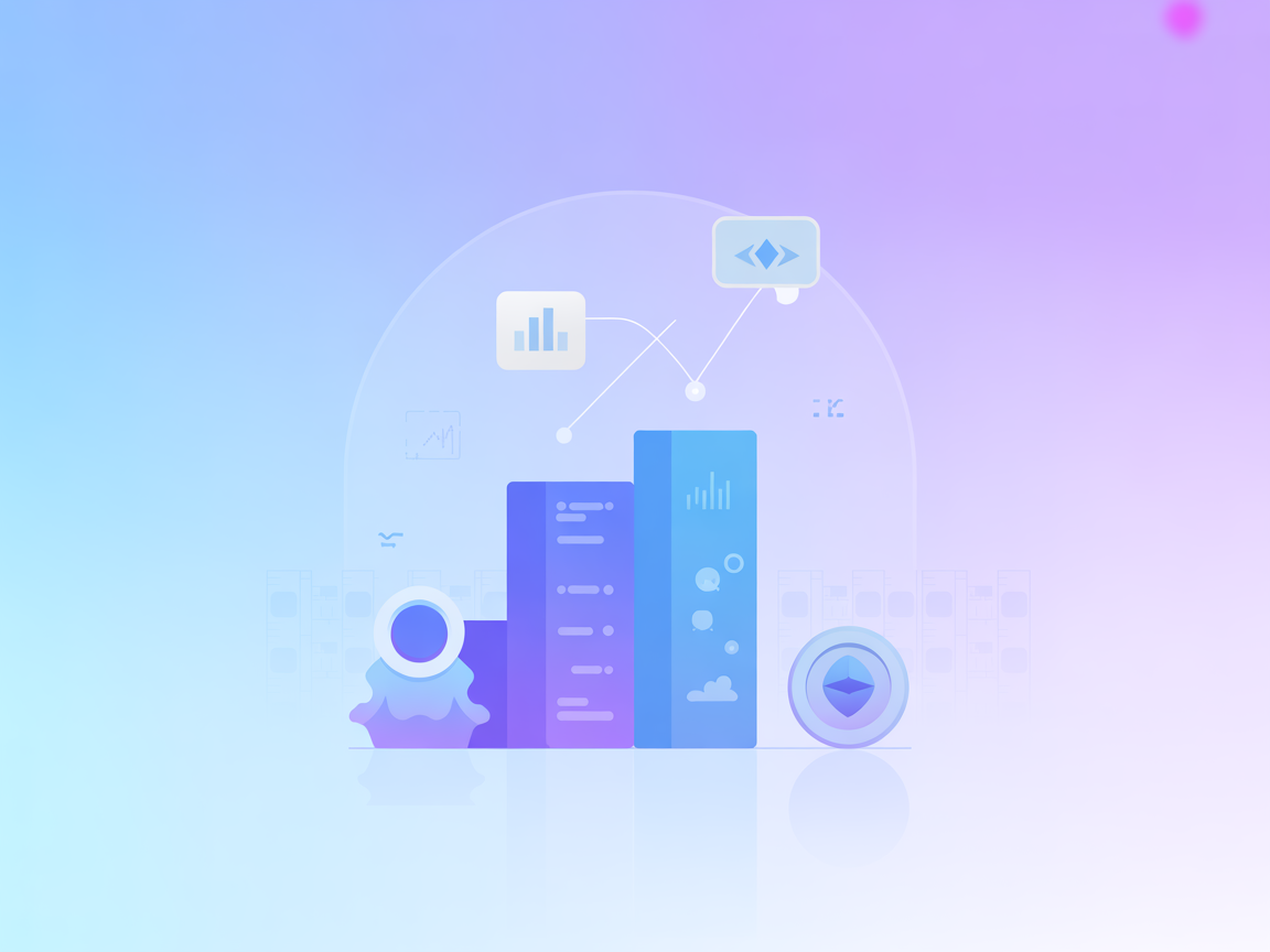 Trending topics and crypto social dominance vector illustration