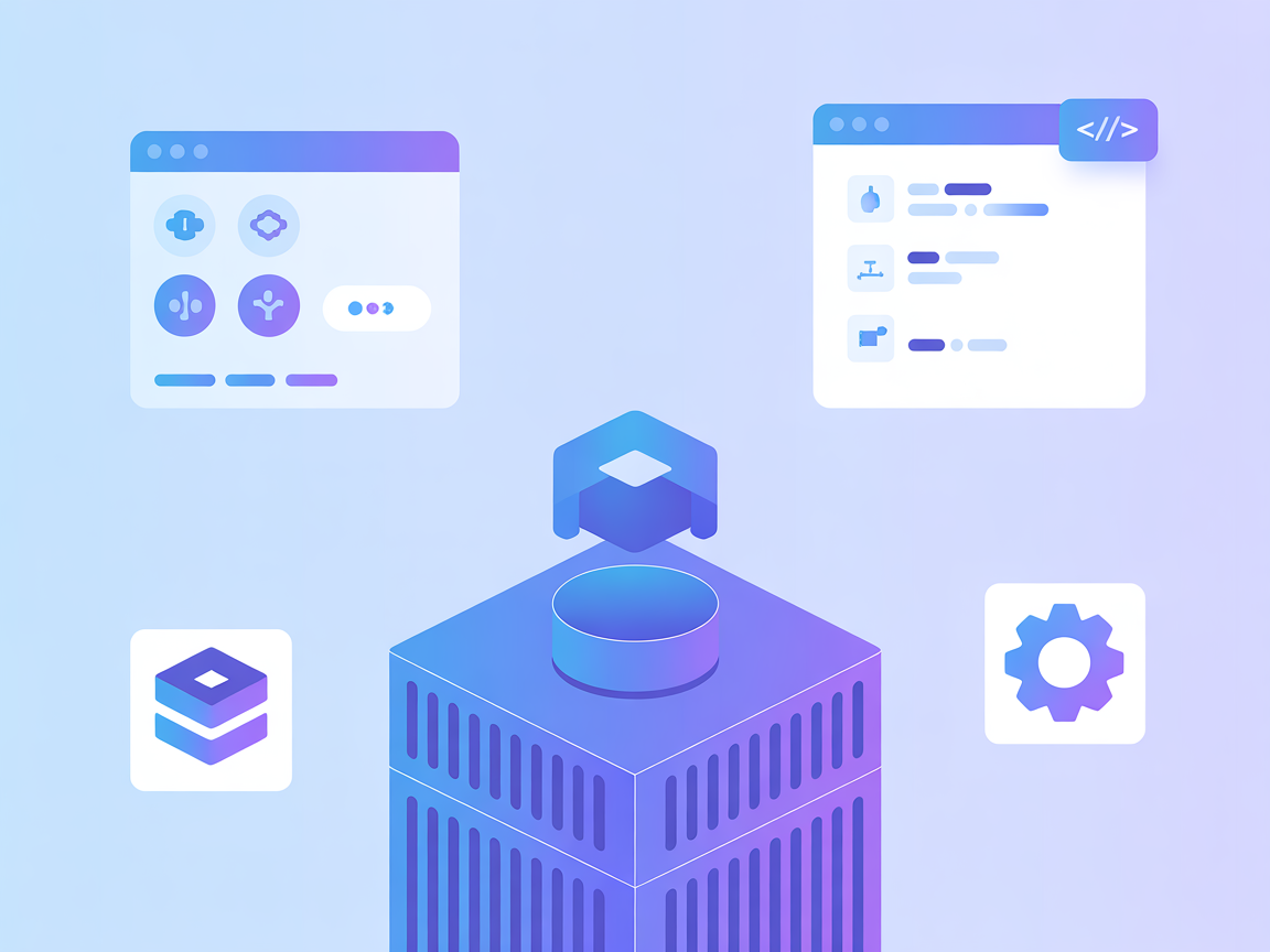 Minimalist deployment workflow with Docker, UV, and code icons