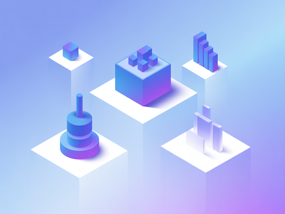 Vector illustration of automated scene and resource management in Godot