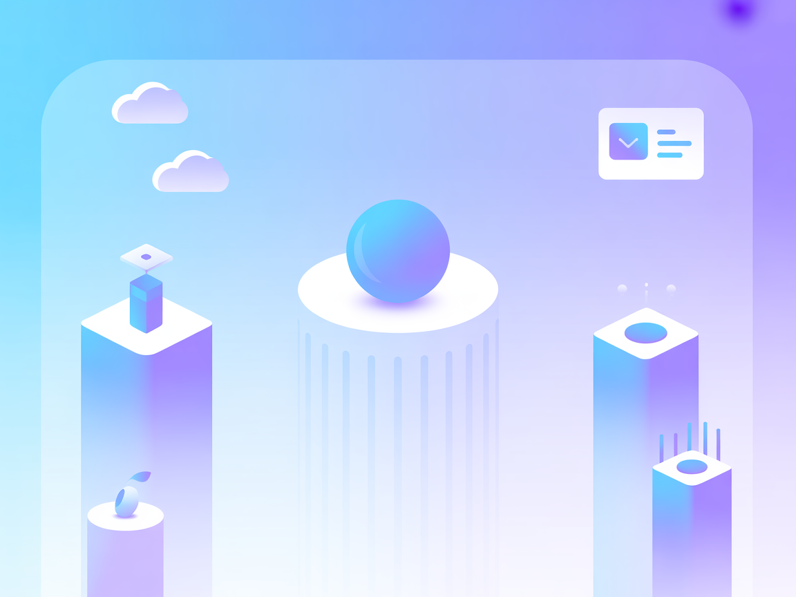 Vector image of AI agent automating project and issue management in a SaaS dashboard