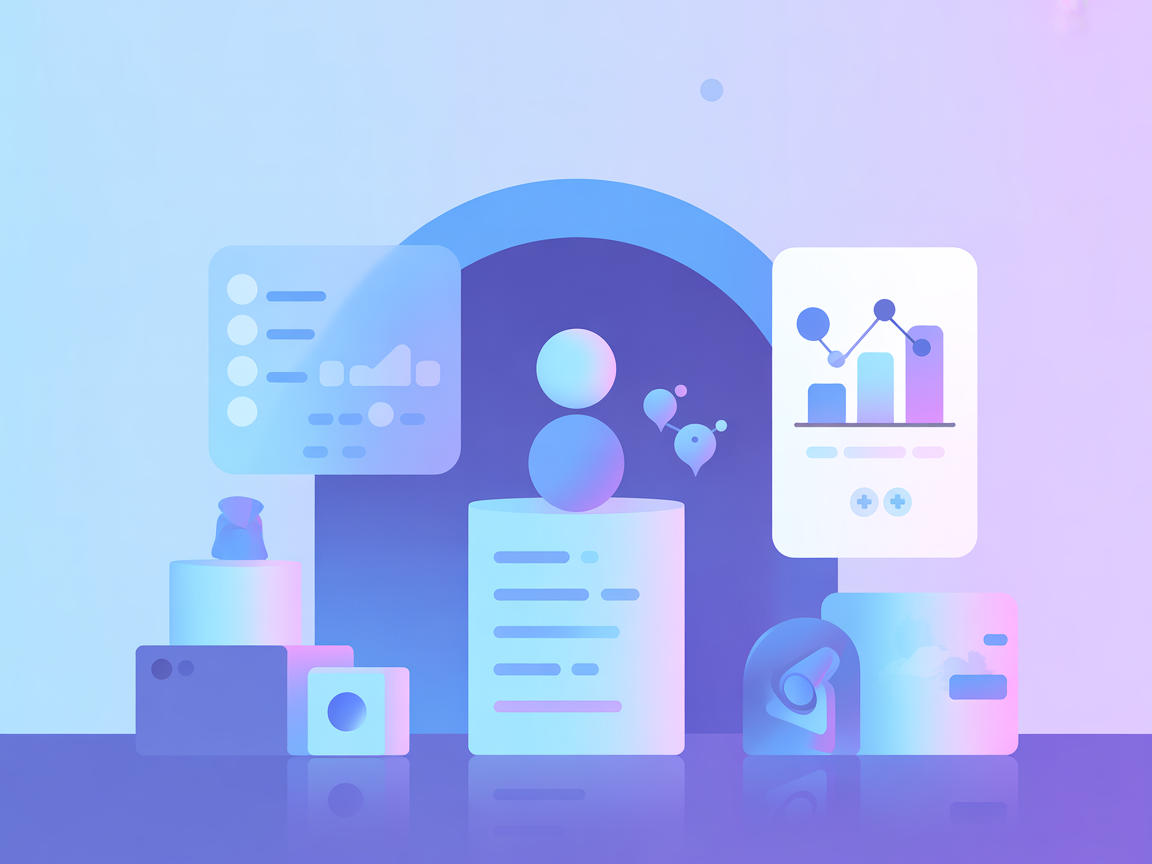 Minimalist vector SaaS illustration for server command automation