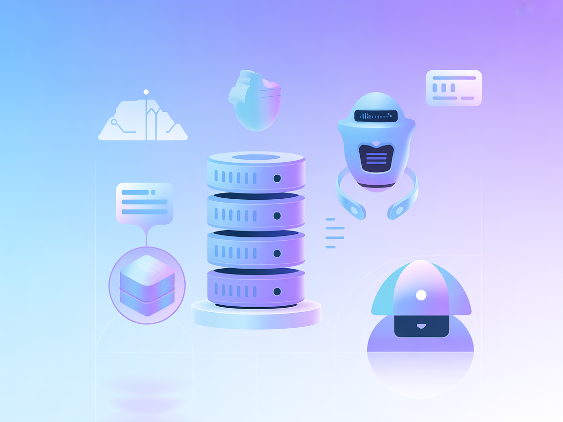 Minimalist vector image representing Tempo MCP server integration