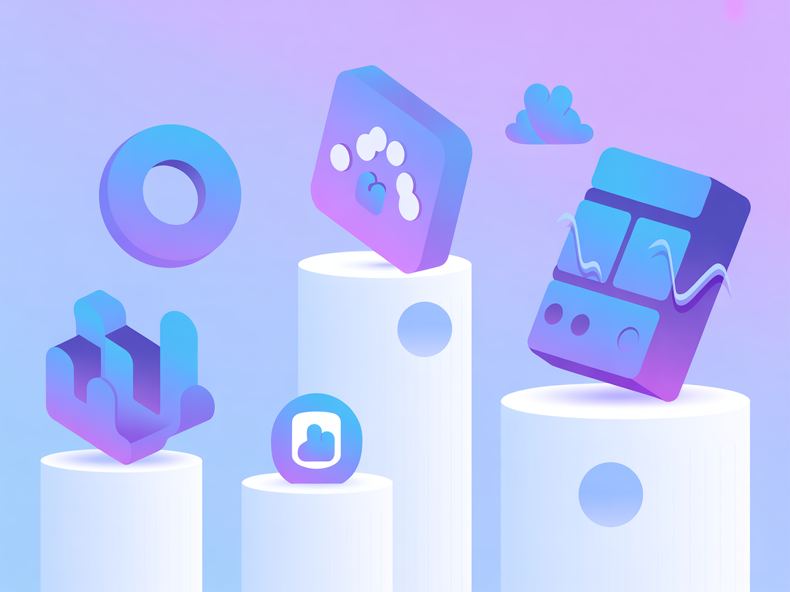 Minimalist vector illustration representing SaaS notification integration