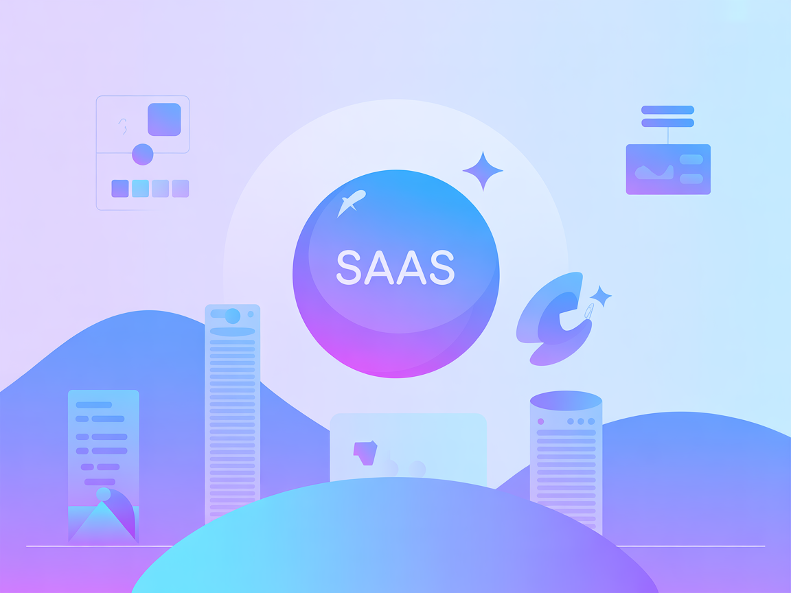 Minimalist AI and productivity integrations illustration