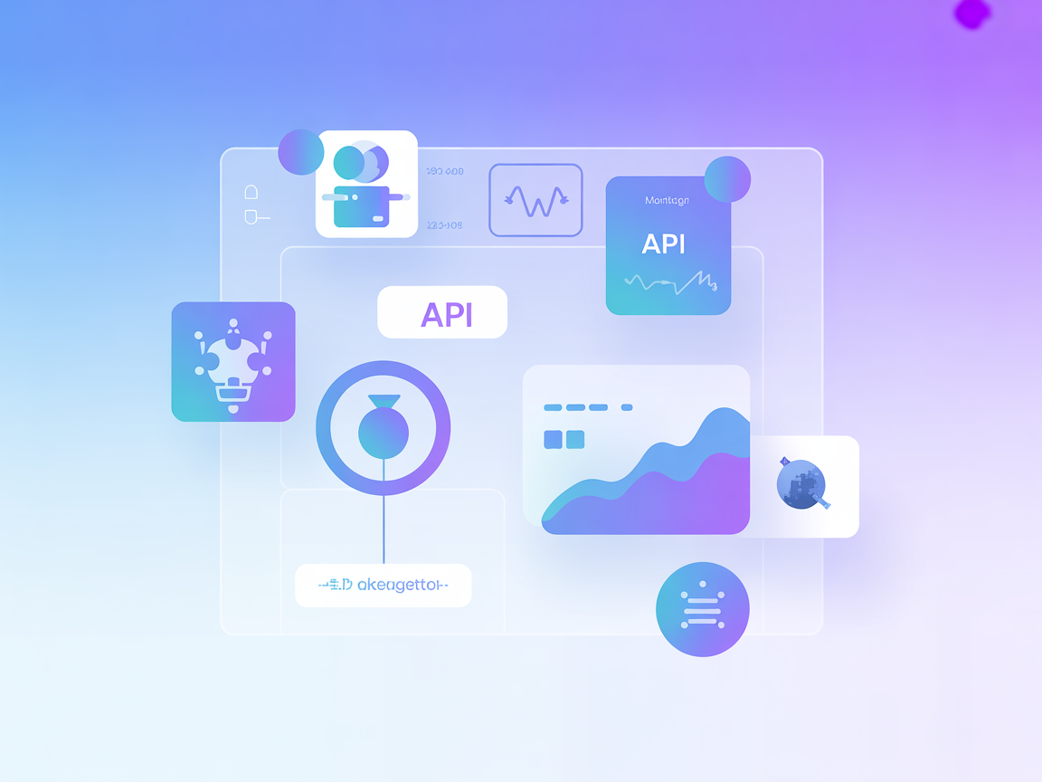Minimalist analytics and subscription management illustration