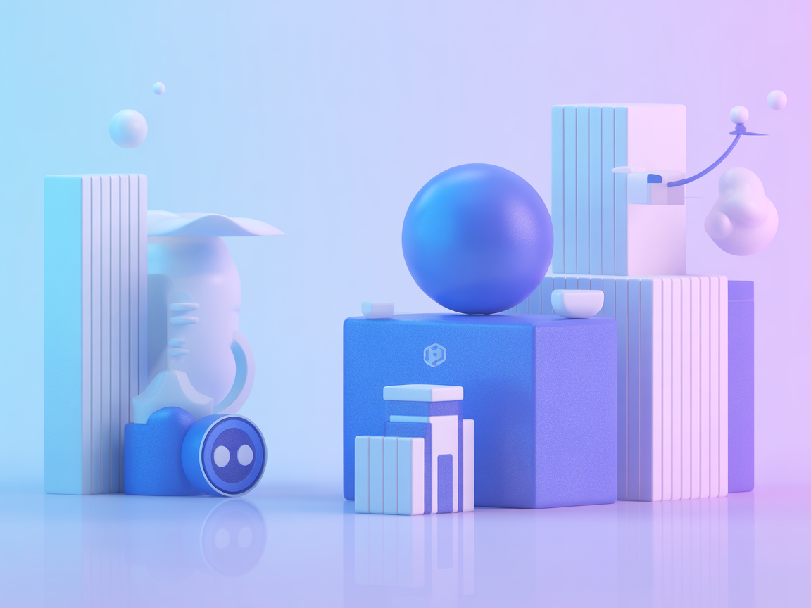 Minimalist illustration showing simple integration steps with MCP and Bing API