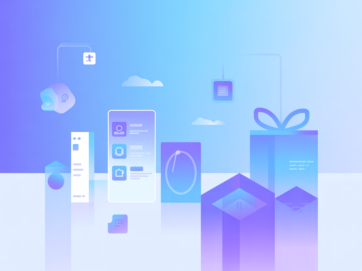 Vector icon of AI and documentation protocols integration