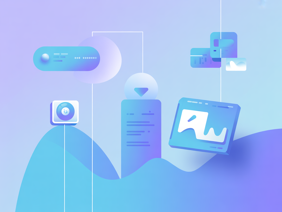 Minimalist SaaS vector showing Calendly scheduling integration