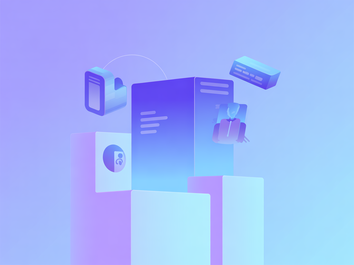 Minimalist SaaS vector scene representing Tinybird MCP server integration