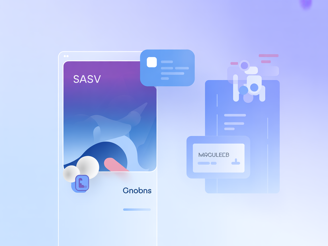 Minimalist workflow orchestration vector illustration