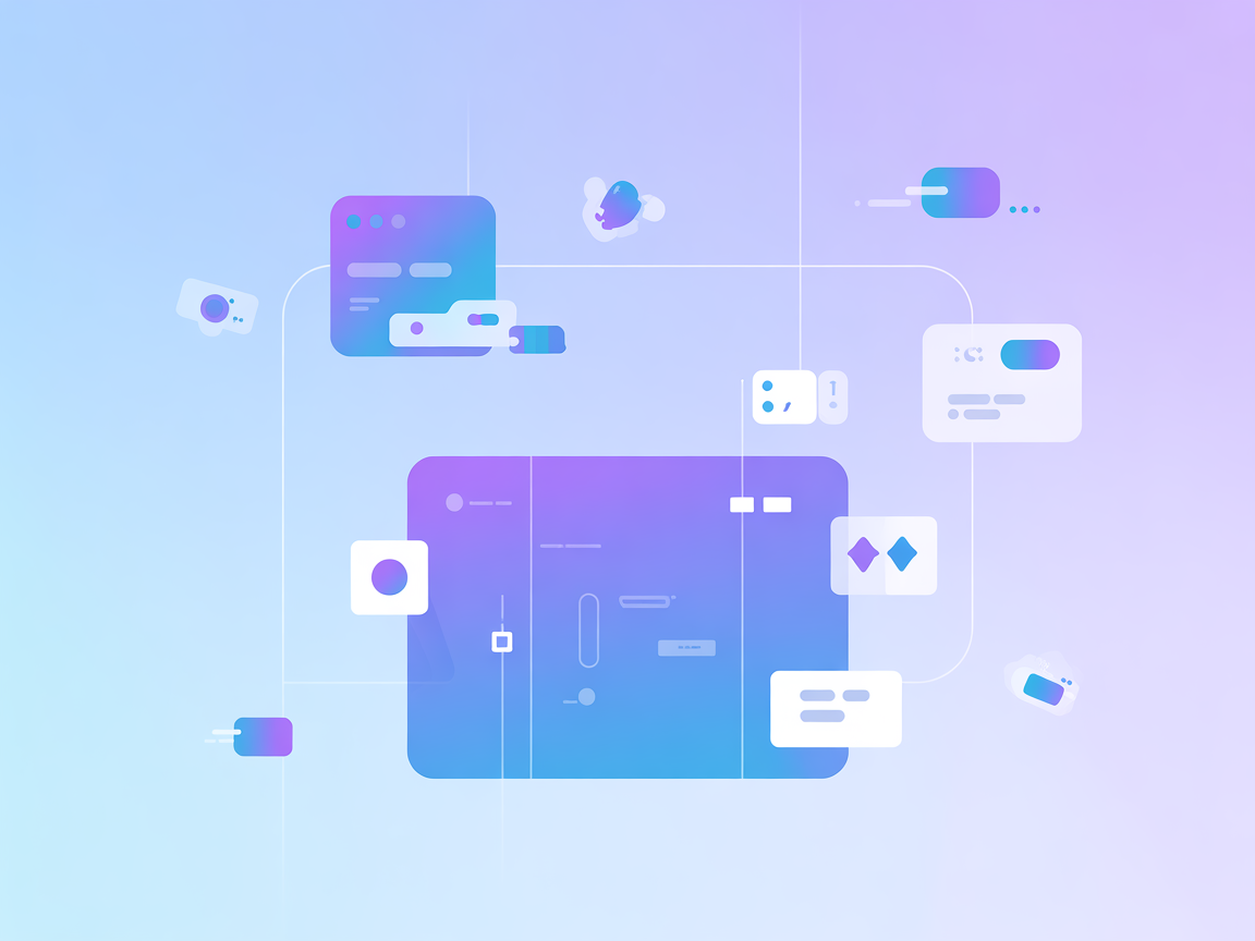 Minimalist vector illustration representing Fitbit MCP integration with AI agents