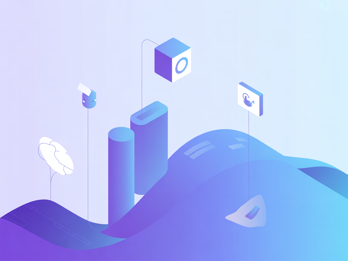 Vector illustration symbolizing secure financial API integration