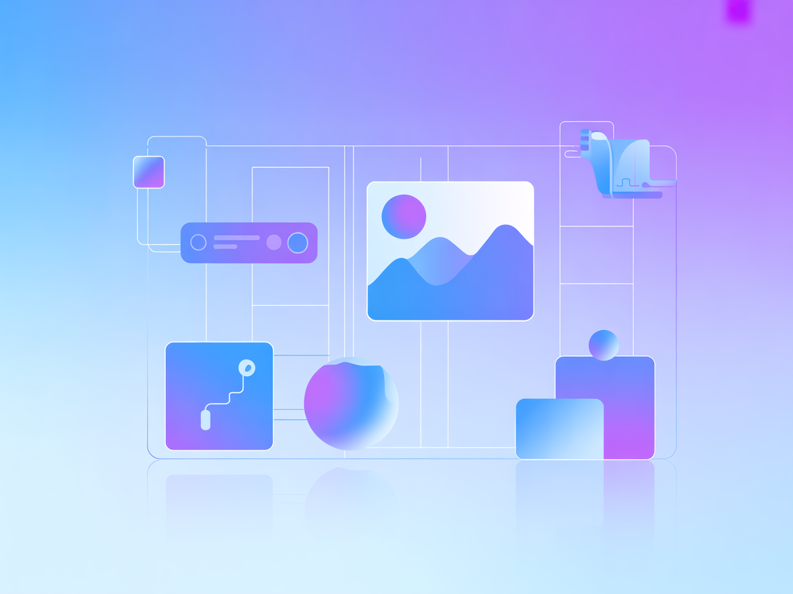 Minimalist SaaS vector for historical weather data