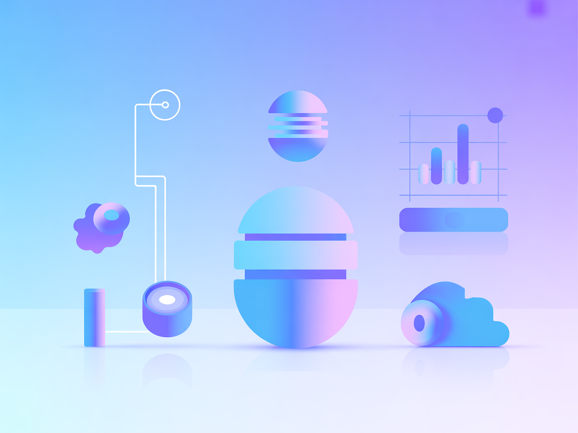 Minimalist illustration of performance optimization and filtering for analytics
