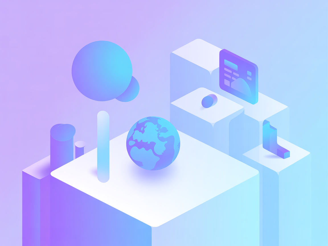 Minimalist vector image symbolizing Hologres integration