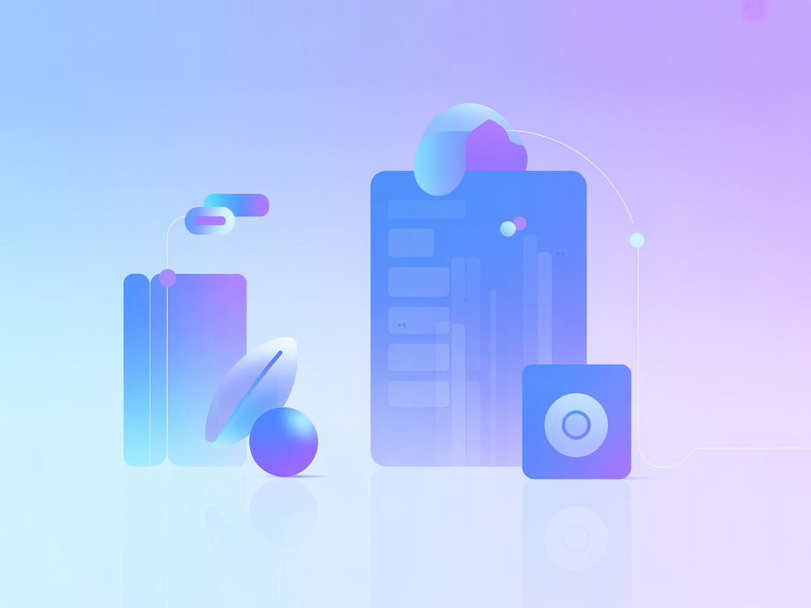 Minimalist illustration showing script management