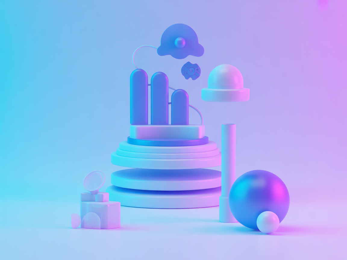 Vector illustration of AI integration across platforms