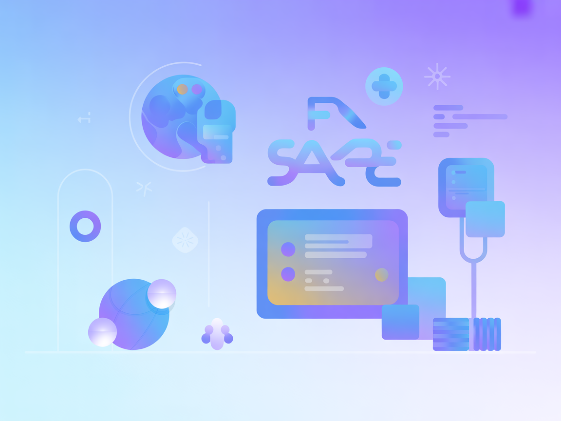 Minimalist setup and configuration illustration