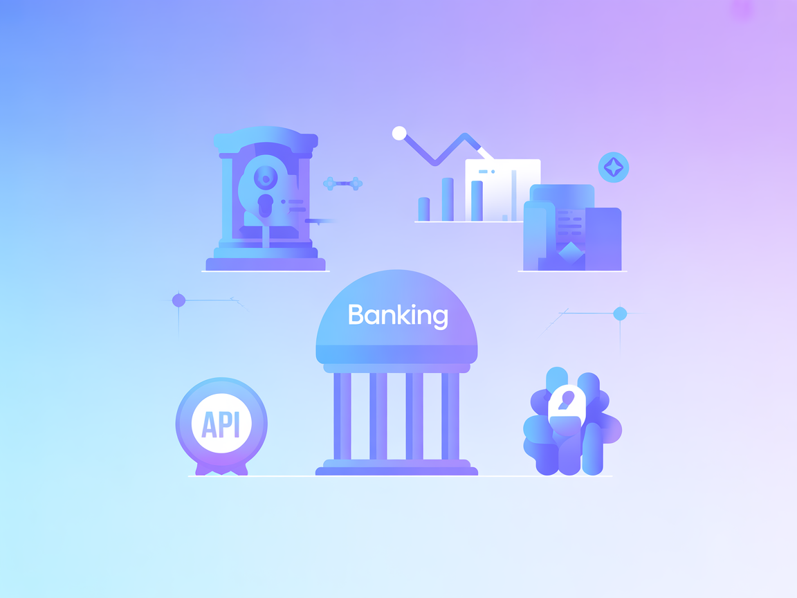 Vector image of banking integration for Monzo accounts