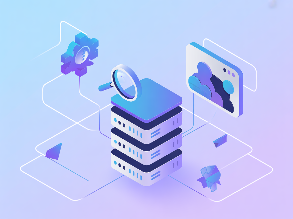 Minimalist illustration of chat message summaries, report, and database