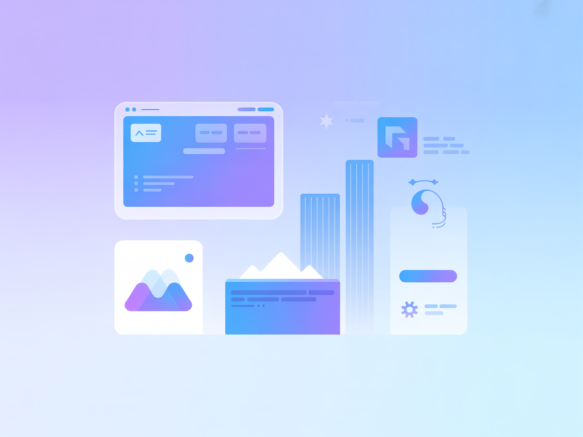Minimalist vector illustration representing Bitrise MCP AI integration