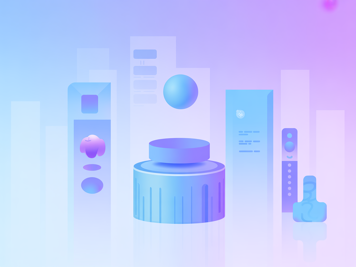 Minimalist secure API integration options illustration