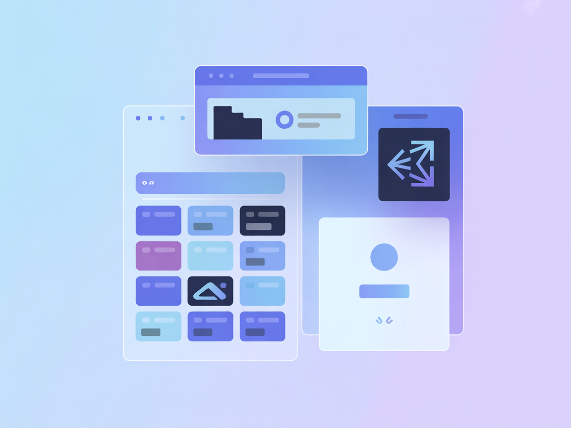 Minimalist illustration of Unity Editor, AI, and server integration