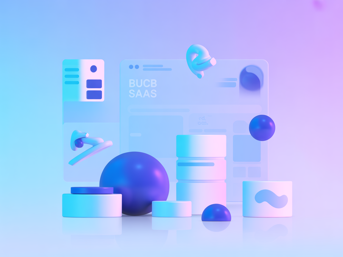 Minimalist vector showing AI integration with cloud infrastructure