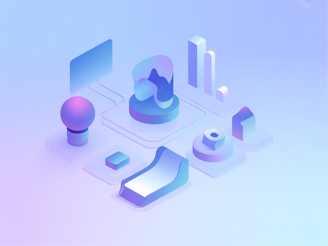 Minimalist vector showing cloud log analytics integration