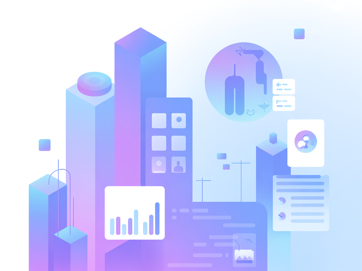 Minimalist SaaS illustration showing integration across editors