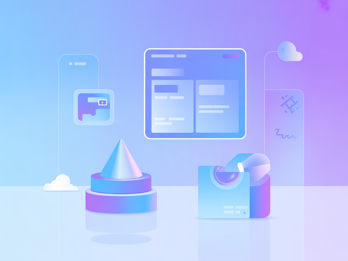 Minimalist SaaS payment automation illustration