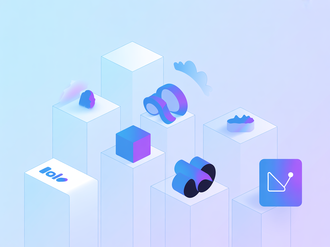 Multi-account AWS cost management vector illustration
