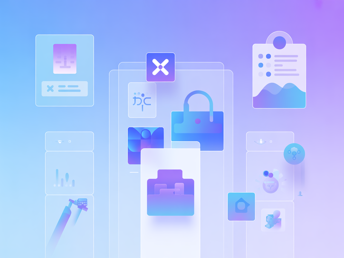 Minimalist SaaS vector illustration highlighting Intercom integration