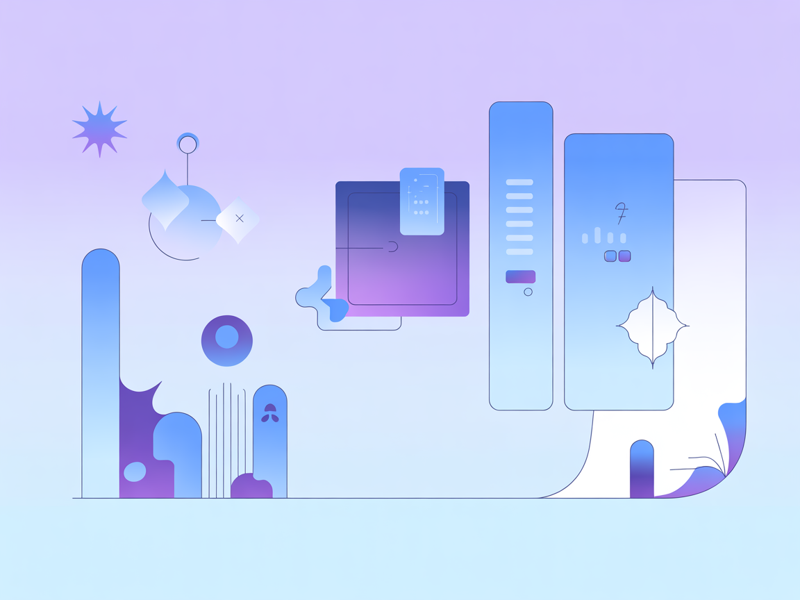 Vector illustration of GraphQL and MCP tool integration