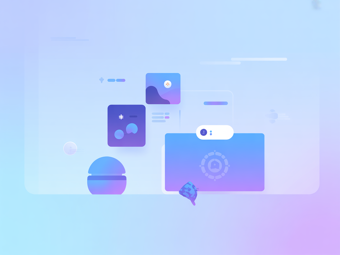 Minimalist SaaS icons symbolizing content moderation and correction automation