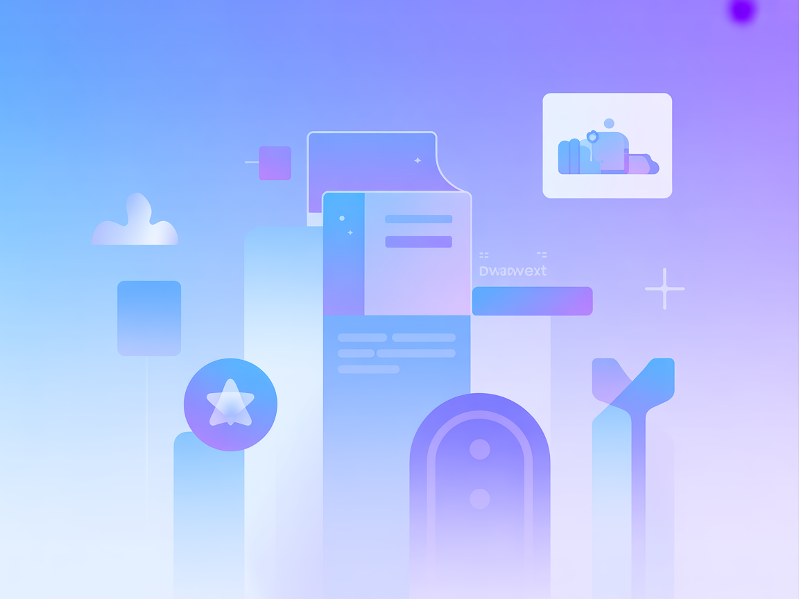 Minimalist vector image of a SaaS integration environment for GitHub Enterprise MCP