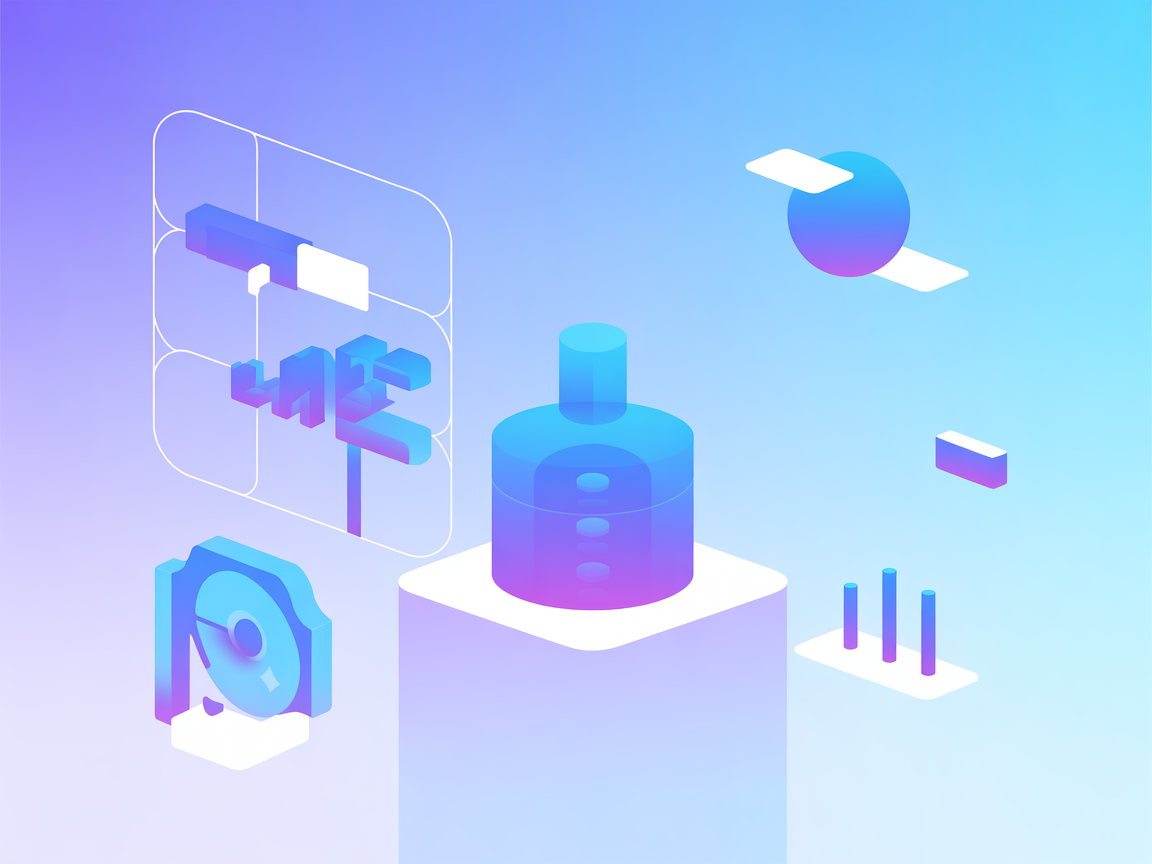 Minimalist SaaS illustration for stock and crypto trading integration