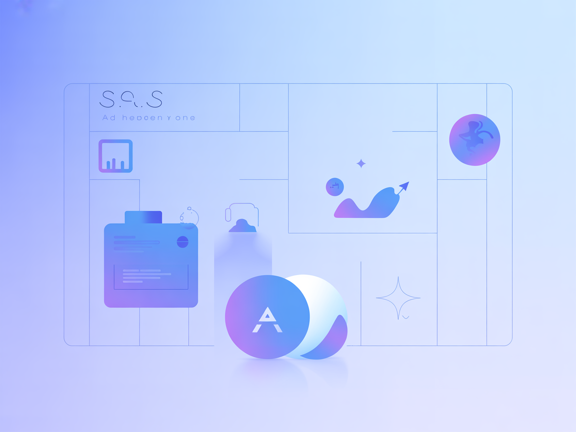 Minimalist vector for crypto trend analytics