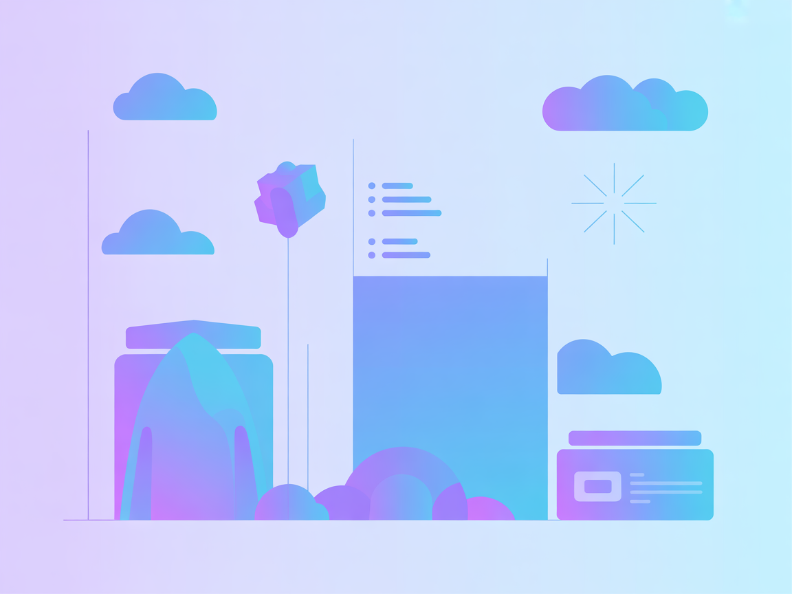 Minimalist vector showing AI assistants connected to LinkedIn