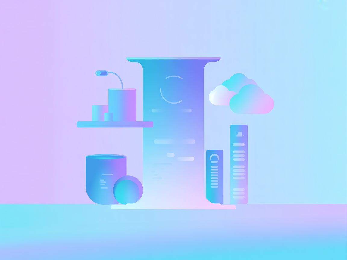 Minimalist illustration of AI agents automating cloud tasks