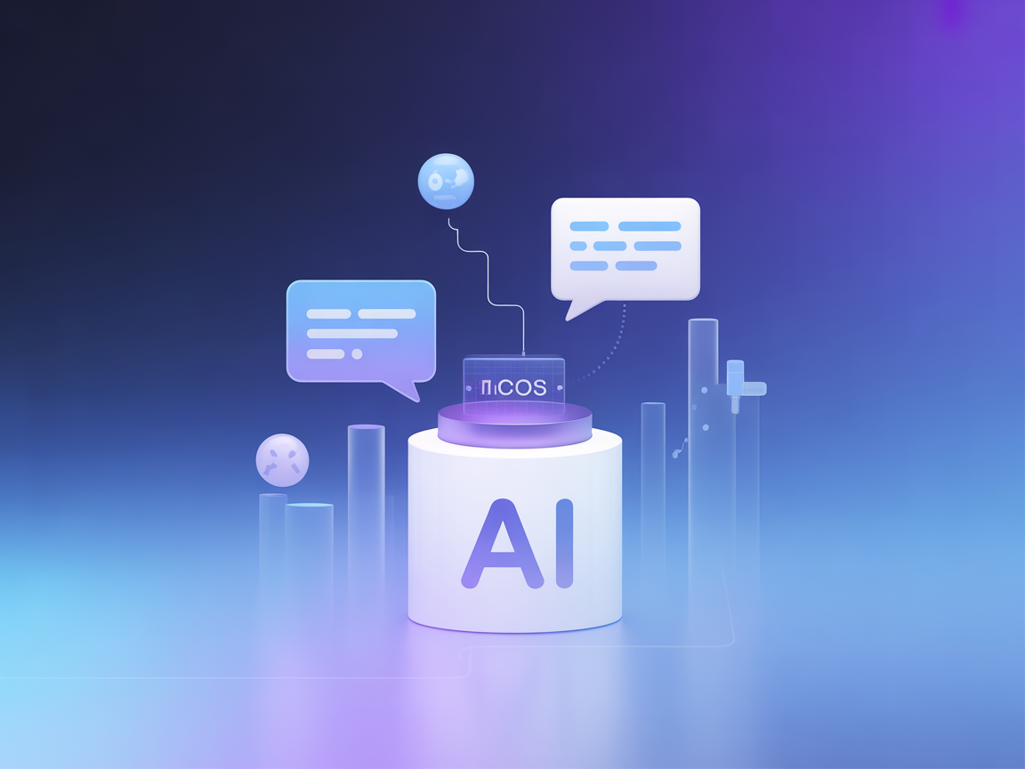 Minimalist icons for calendar, contacts, maps representing macOS integration