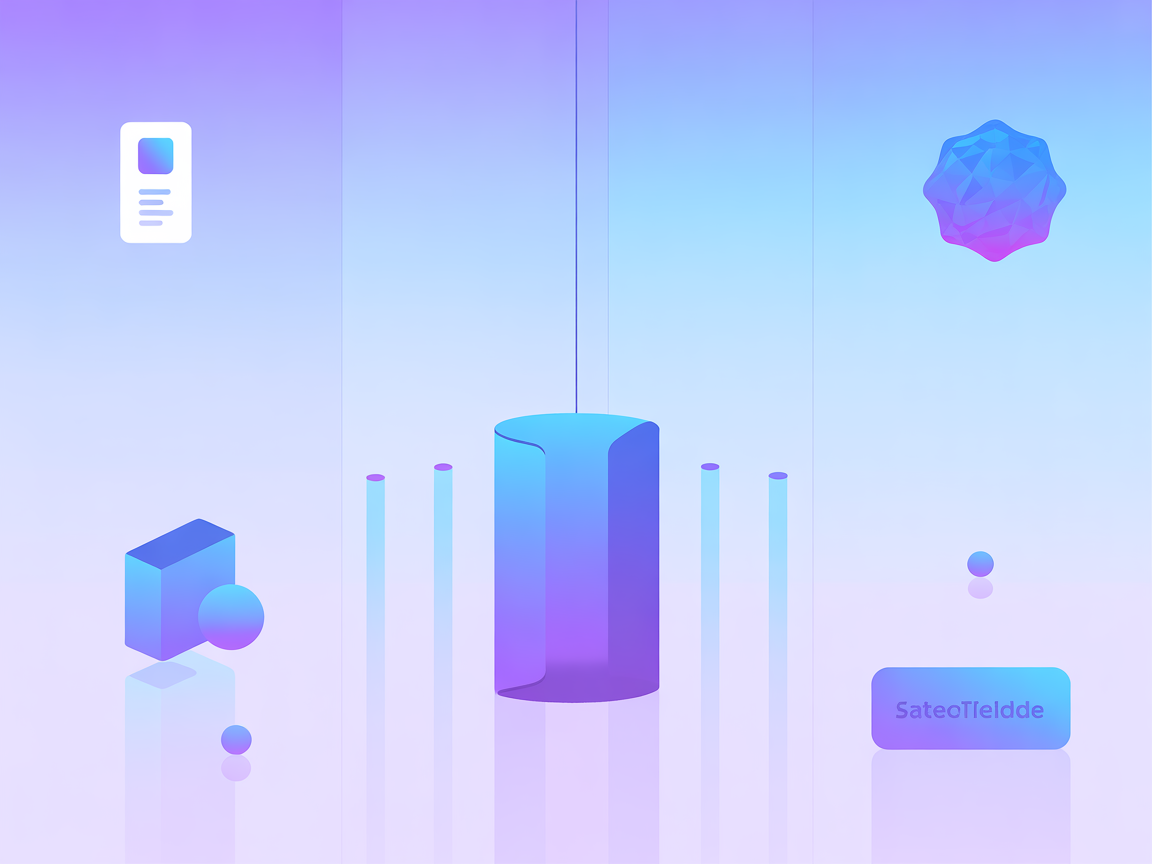 Minimalist vector showing MCP Hub integration with AI agents and APIs