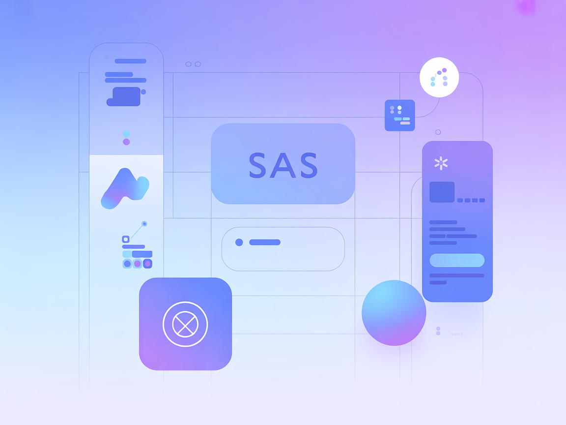 Minimalist vector showing automated Heroku app management