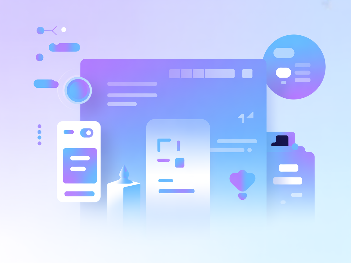Vector illustration for AI-driven website technology insights
