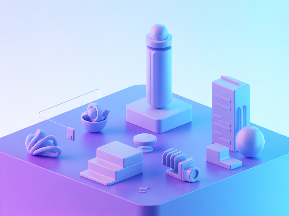 Minimalist SaaS vector with access management and cloud tools