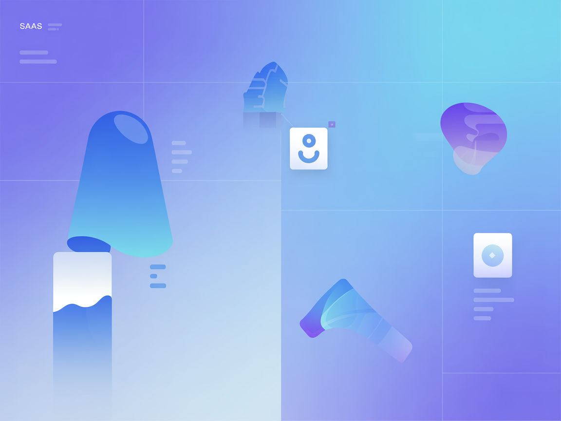 Vector illustration symbolizing AI-powered database querying