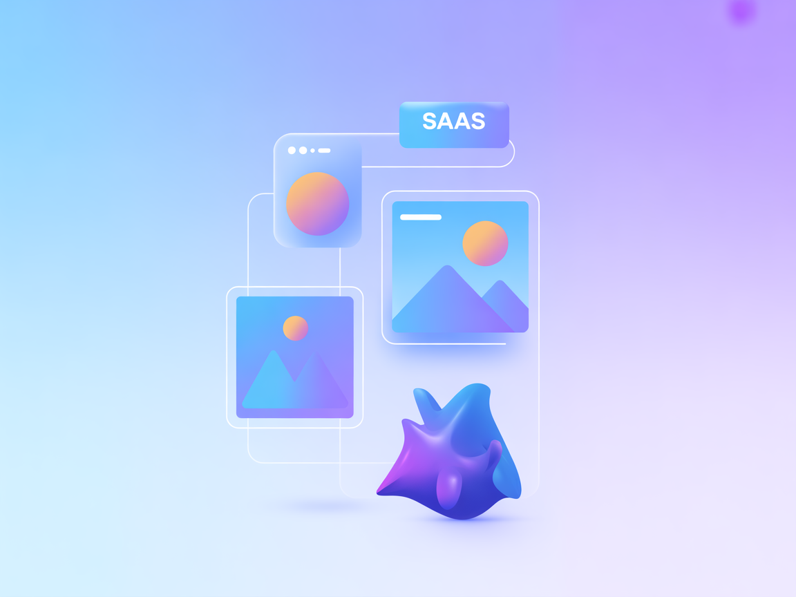 Minimalist vector icons for image generation, editing, and vectorization