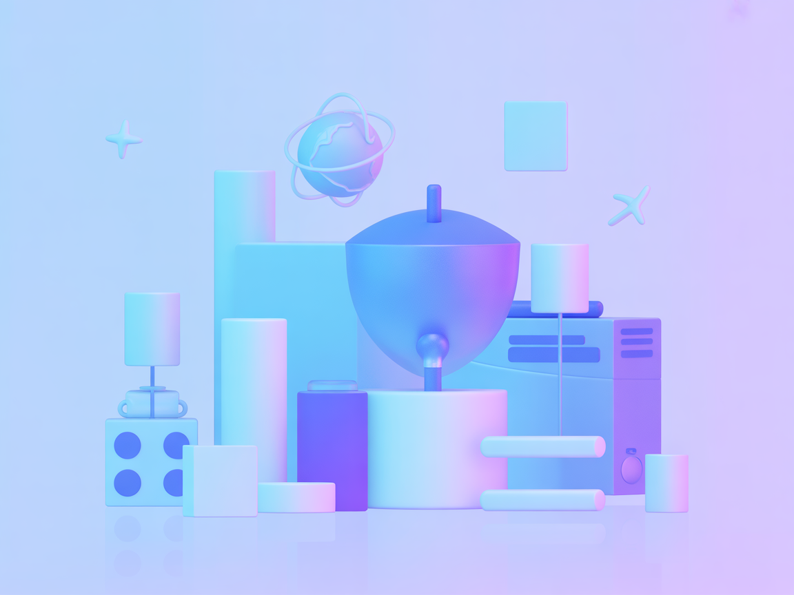 Minimalist SaaS Riza MCP integration visual
