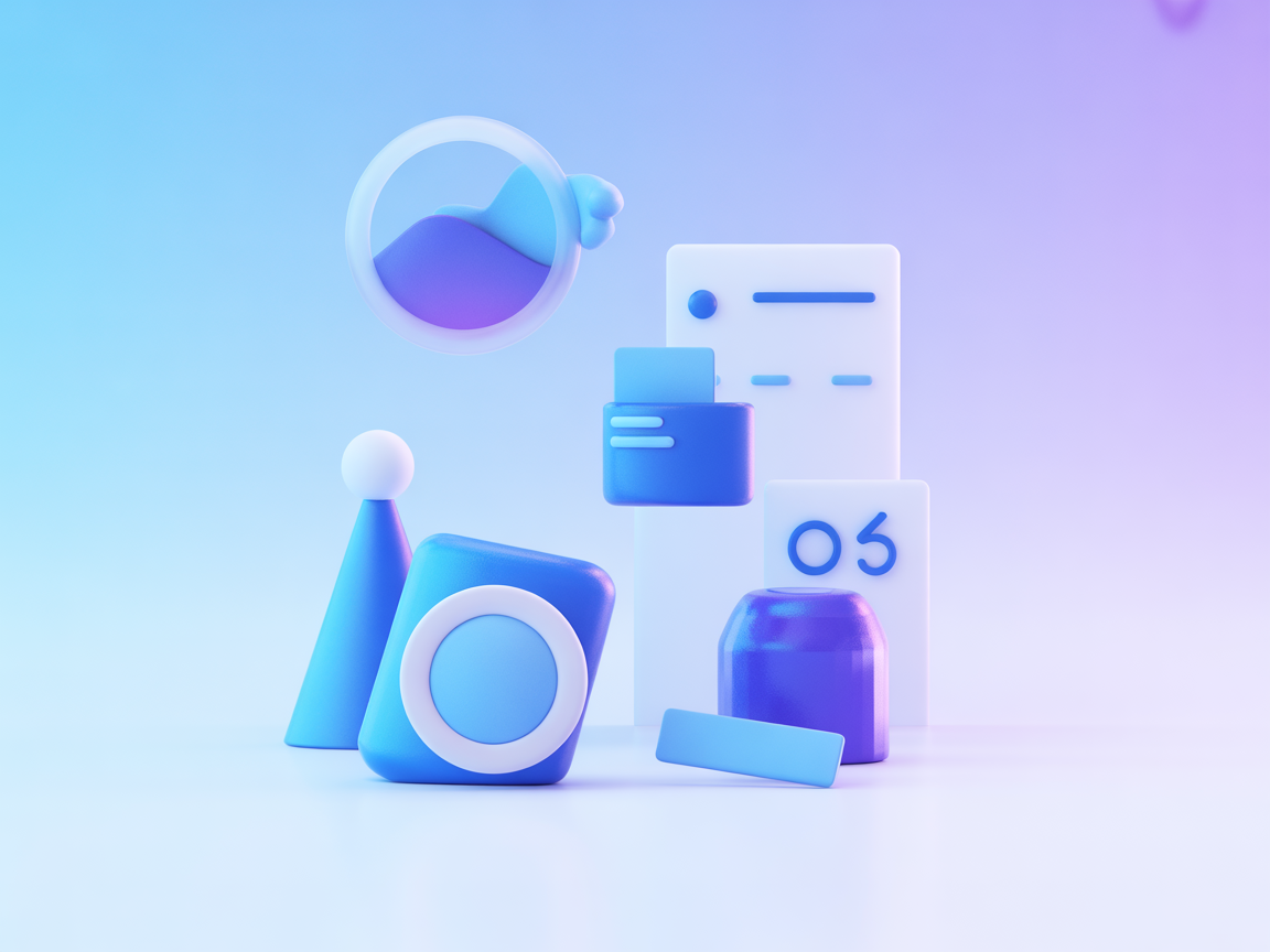 Minimalist vector SaaS illustration showing controlled data access